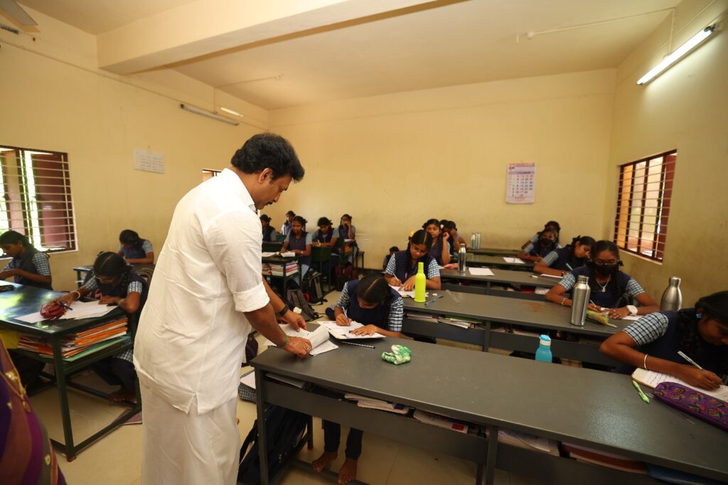 Minister visiting exam centre