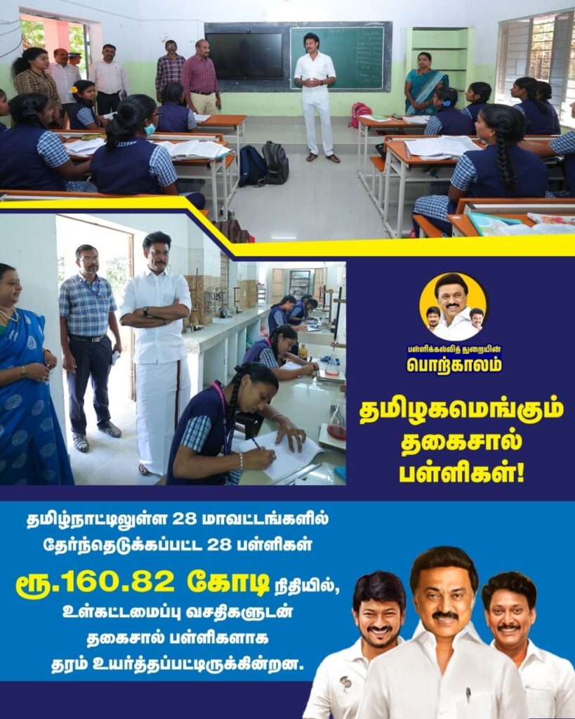 தமிழகமெங்கும் தகைசால் பள்ளிகள்!