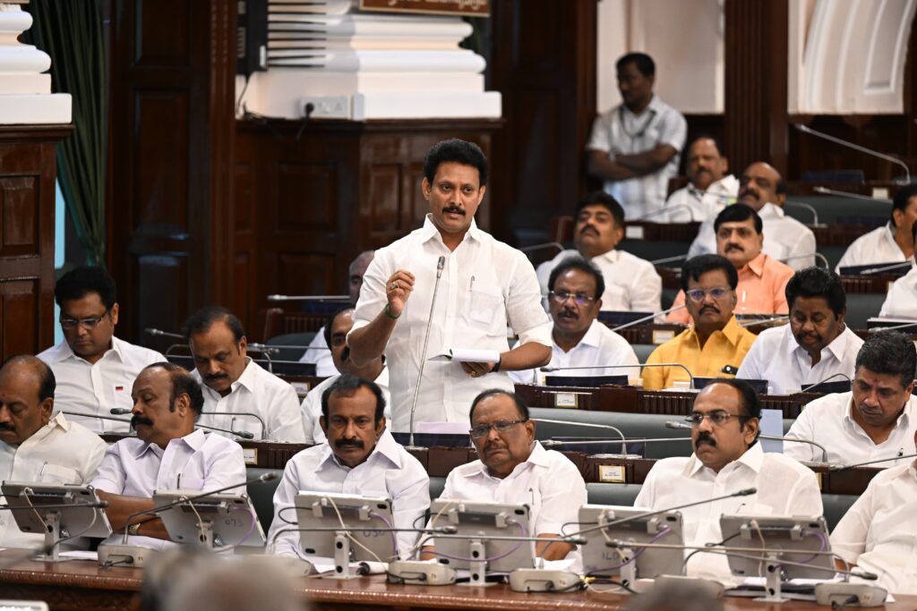 Tamilnadu Education Minister Anbil Mahesh poyyamozhi speaks in Assembly regarding Demand for Grant