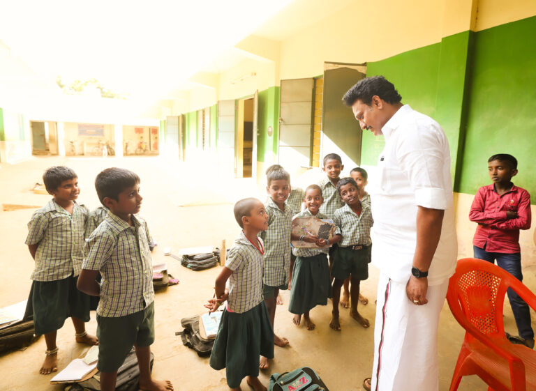 அரசுப் பள்ளிகளில் 4 லட்சம் புதிய மாணவர்கள் சேர்க்கை – அமைச்சர் அன்பில் மகேஸ் பொய்யாமொழி பெருமிதம்!
