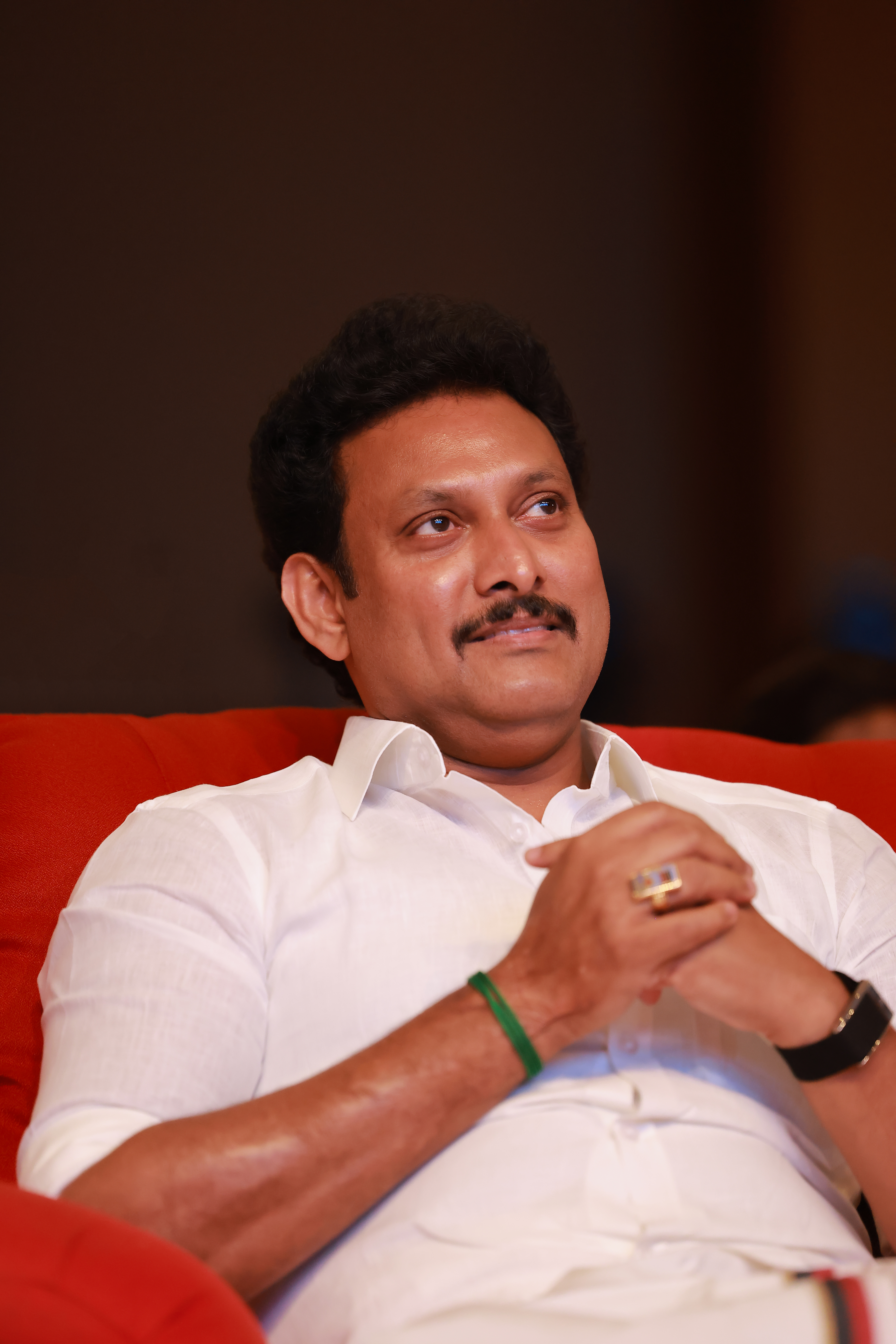 Anbil Mahesh Poyyamozhi Candid image